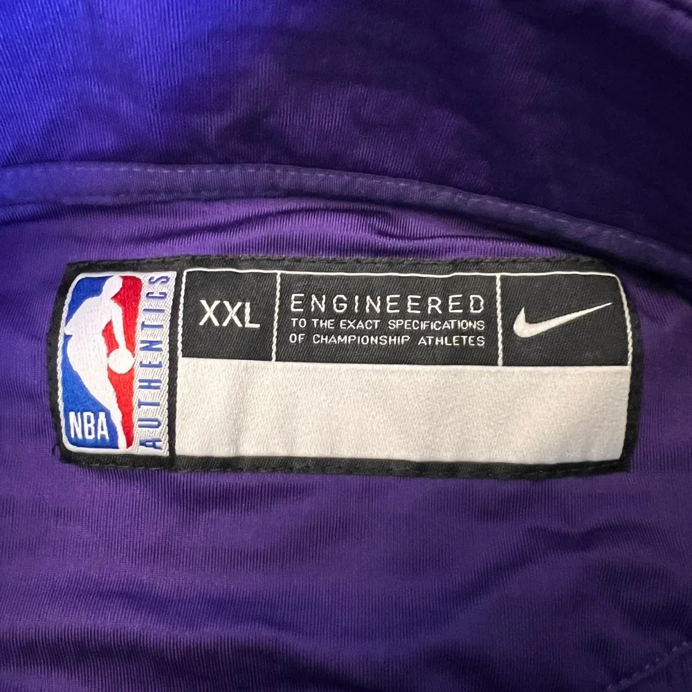 Nike Phoenix Suns Quarter-Zip Polyester Dri-FIT Athletic XXL Purple NBA Pullover
